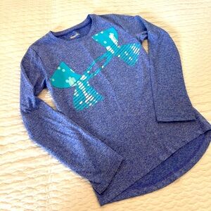 Under Armour, Kids Long Sleeve Active Shirt, Size 6X